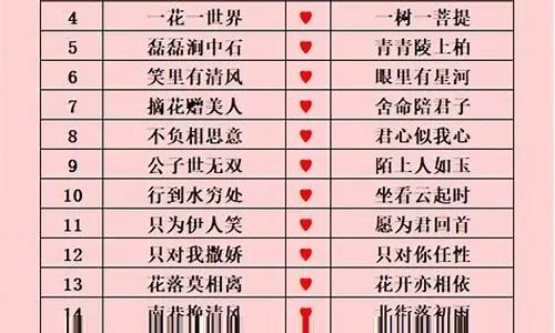 情侣游戏名字排行榜古-古风情侣游戏名字推荐